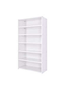Anco Delta Plus Office Shelving - Full Back Cladding